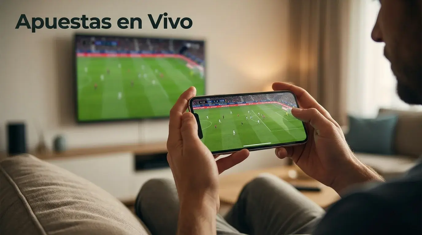 Guía de apuestas en vivo en LaLiga EA Sports: mercados in-play, lectura del partido y estrategia para apostar en directo en Primera División