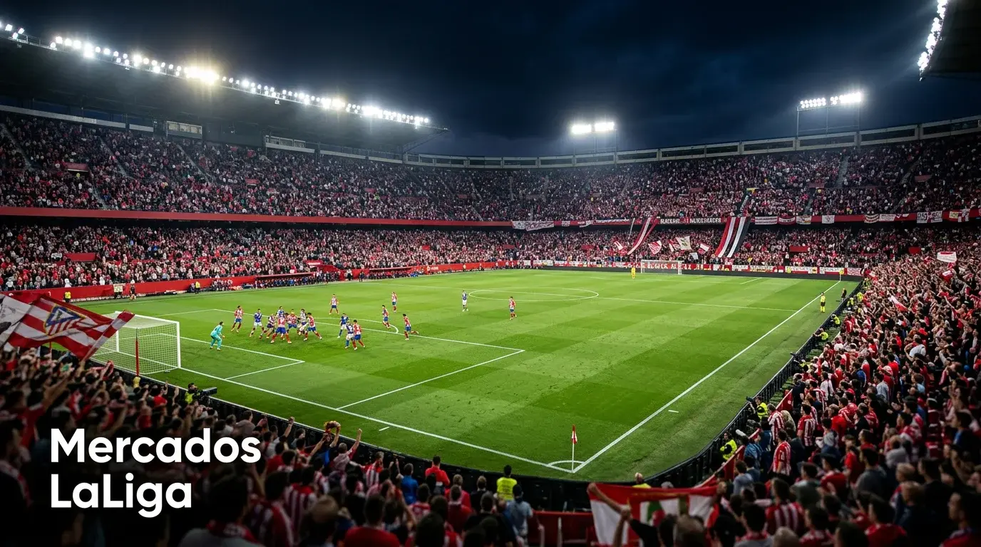 Guía completa de mercados de apuestas en LaLiga EA Sports: 1X2, goles, hándicap y mercados de temporada