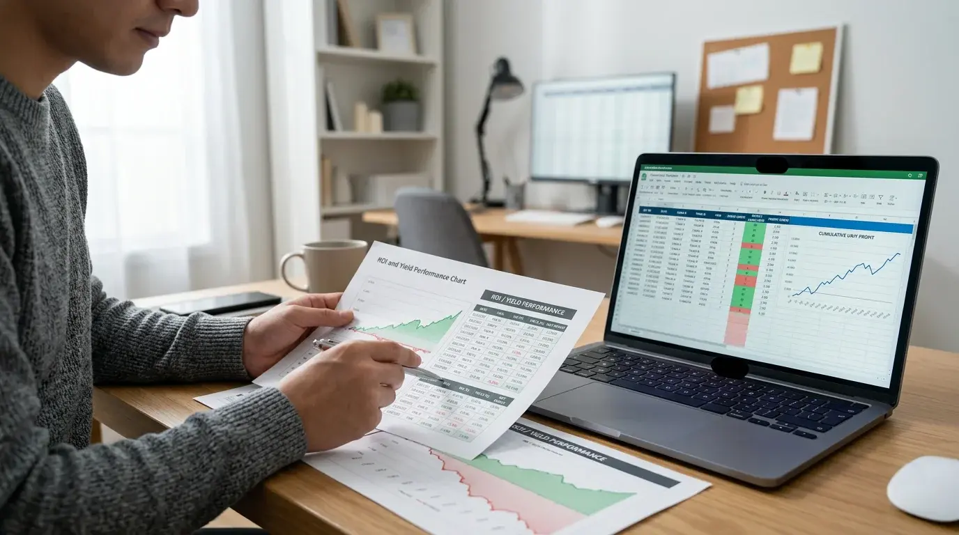 Análisis de métricas ROI y yield de tipsters de LaLiga para evaluar pronósticos de Primera División